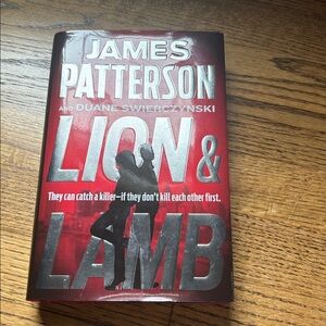 James Patterson 'Lion & Lamb' Hardcover Book